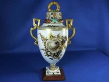 Antique Meissen 1774 Marcolini Flower Vase King of the Flame Bouquet picture