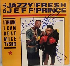 DJ JAZZY JEFF, WILL SMITH & MIKE TYSON Signed Autographed Album JSA #M13304 picture