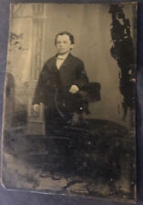 Rare Ferrotype of William Henry McCarty - Billy the Kid Tintype Gold Ring picture
