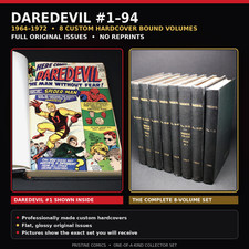 Daredevil #1-94 1964-1972 Bound Volumes Exceptional condition See Images picture