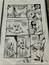 Steve Dillon PREACHER #24 Page 4 Original Comic Art DC Vertigo Allfather picture