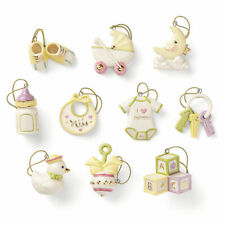 Lenox Ornament Tree & 15 Mini Ornament Sets Fall Baby Easter Summer Wedding NEW picture
