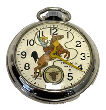 Vintage 1933 Tom Mix Pocket Watch picture