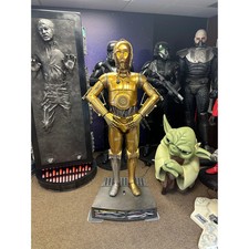 Sideshow Star Wars C-3PO Life Size 1:1 Statue Droid Figure Robot Prop Display picture