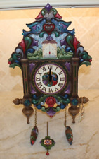 Jim Shore Retired CLOCK Rooster Cuckoo Old Time Tradition 4012470 VIDEO Rare NIB picture
