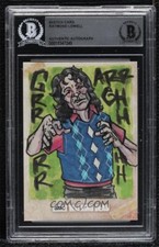 2018 TOPPS THE WALKING DEAD BILL MURRAY ZOMBIELAND SKETCH CARD 1/1 BAS picture