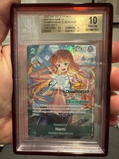 2025 One Piece promos Nami Championship 25-26 Winner Card picture