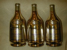 (3) HENNESSY PRIVILEGE V S O P COGNAC 750ML GOLD ERROR BOTTLES EMPTY