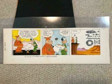 BEETLE BAILEY ORIGINAL 1964 DAILY ART MORT WALKER HAND COLORED SUPER RARE picture
