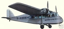 S-16 Scion Short UK Light Transport S16 Airplane UK Desktop Wood Model Big New picture