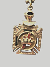 Vintage Rare Gold Masonic 