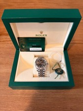 2024 Rolex Slate Dial Jubilee Bracelet Oystersteel Datejust 41mm Watch 126334 picture