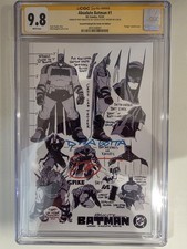 Absolute Batman #1 Felix Comic 2nd Print CGC 9.8 Signed Dragotta & Snyder RARE picture