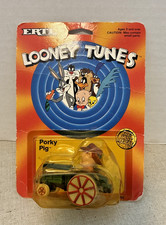 Ertel Warner Bros Looney Tunes Porky Pig Diecast 1988 Tractor  picture