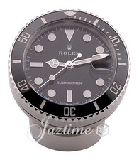 Rolex Submariner Date Desk Clock Stainless Steel 80mm 909010LN BRAND NEW picture