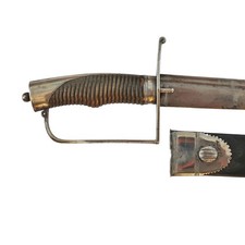 Georgian Officers Silver Hilted Sword picture