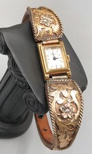 Vintage 14K Gold Watch Associated With Bohlin With Letterhead And Catalogs picture