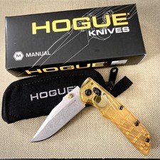 π₯RARE Hogue Deka 24235 Ultem Scales MagnaCut Clip Point USA BNIB Mint EDC π₯ picture