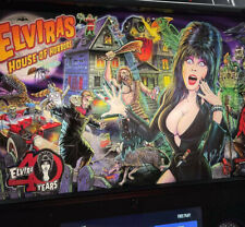 ELVIRA's House Of Horrors 40th Anniversary Edition pInball - NIB with topper  picture