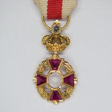 Belgique. Very Belle Medal Miniature Of Blood Donor World War 2 Army, IN Gold picture
