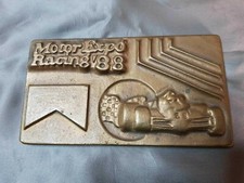 Bronze plate Marlboro Formula 1 Motor Expo Racing 1988 Ferrari Gerhard Berger 28 picture