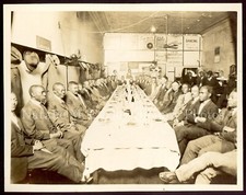 1920s African American Fraternal Hall Men Group Photo picture