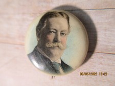 1908 William Taft President Campaign Political Button Pinback Pin Montana picture
