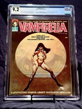 1969 White Page CGC 9.2 Vampirella #1 picture