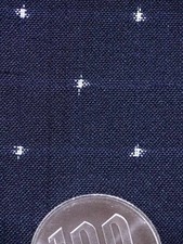Oshima Tsumugi fabric authentic summer material with a polka dot From Japan picture