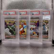 Pokémon Black & White Emerging Powers Booster Pack Sequential Set PSA picture