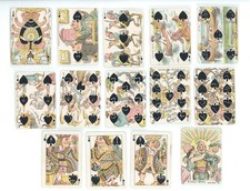 Kinney N241 Harlequin Tobacco Card 1889 Full Set 53 Cards+Joker High Grade picture