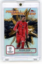 2025 Topps Finest Soccer Prized Footballers Bayern Munich Michael Olise 1/1 picture