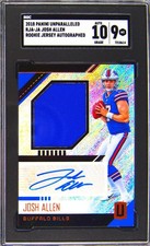 2018 PANINI UNPARALLELED JOSH ALLEN ROOKIE RC SGC 9 picture