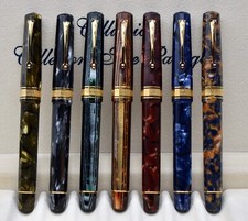 OMAS Collezione Celluloide The Paragon Set of 7 Old Style Paragon Lim Ed #08/50 picture