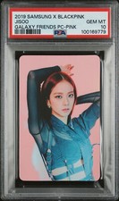 JISOO SAMSUNG GALAXY FRIENDS X BLACKPINK JISOO PINK VERSION GEM MINT PSA 10 picture