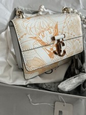 Sailor Moon x JIMMY CHOO Sailor Venus SM Varenne Shoulder Bag XS Orange picture