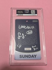 **RARE** 2022 Lorcana D23 Signed Graded Event Pass. Anaheim Conference Center picture