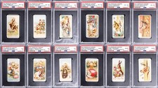 1910 E45 American Caramel Easter Subjects PSA Graded Complete Set (20) picture