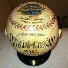 TROPHY BASEBALL RADIO / 1940's IMPERIAL / ALL ORIGINAL AND WORKING picture