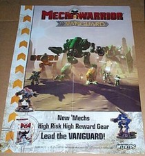 2006 Mechwarrior poster:22x17