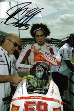 Marco Simoncelli In Person Signed Autograph MotoGP 12x8 Photo + Dealer COA picture