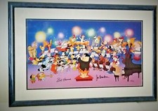 HANNA - BARBERA LTD. ED. SYMPHONY OF THE STARS - SIGNED LITHOGRAPH 334/500 W/COA picture