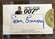 2017 James Bond Archives Sean Connery Cut Autograph Auto #NNO Blue Auto Sealed picture