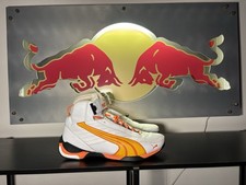 PUMA Kart Cat Hi Renault F1 Men's Sneakers White/Orange EU 45 picture