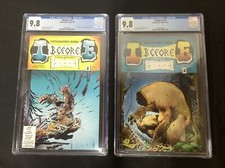 I Before E #1-2 Set, CGC Graded 9.8’s, Sam Kieth, The MAXX, Super Rare, Combo picture