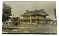 1st Tavern W of Allegheny Mts~ Jeromesville Ohio~ Antique 1900s RPPC Postcard picture
