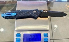 Genuine Luxury BENCHMADE 940S Original Logo MOD CF Scales, Titanium Hardware picture
