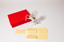 2007 Ferrari Cavallino Large Murano Glass Prancing Horse Christmas Gift Set with picture