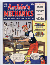 Archie's Mechanics #1 Archie Pub 1954 picture