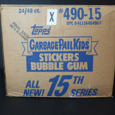 1988 Original 15th Series Full Case-Garbage Pail Kids picture